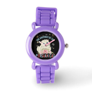 Reloj De Pulsera La Anatomía Del Gato Persa