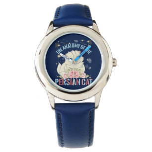 Reloj De Pulsera La Anatomía Del Gato Persa
