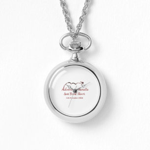 Reloj De Pulsera La aventura espera agregar nombre de la flecha mar