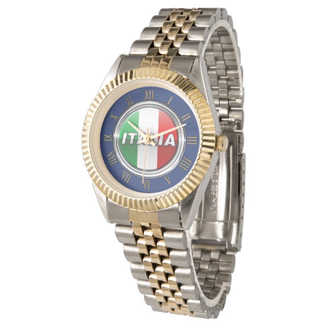 Reloj De Pulsera La Bandiera - La bandera italiana (Angular)