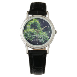 Reloj De Pulsera La Belleza En La Naturaleza Viene De Cita Inspirad
