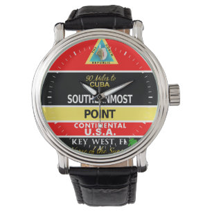 Reloj De Pulsera La boya más situada más al sur Key West del punt