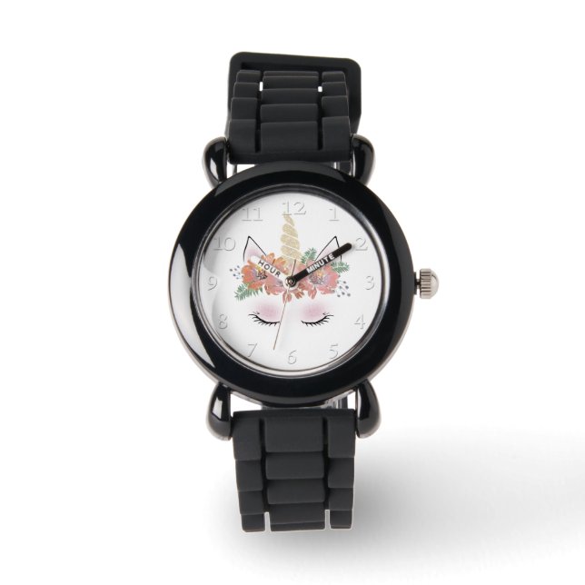 Reloj De Pulsera La cara de un unicornio. (Anverso)