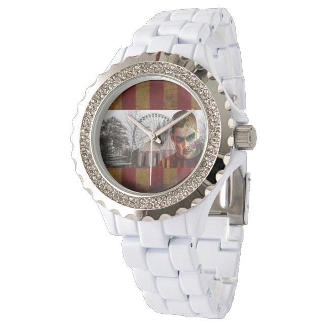 Reloj De Pulsera La cara feliz de muñeca de hombre de SlipperyJoe e (Angular)