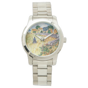Reloj De Pulsera La casa de campo de Provenza Vincent Van Gogh insp