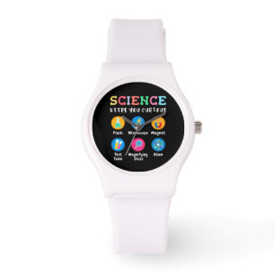 Reloj De Pulsera La ciencia te mantiene curioso