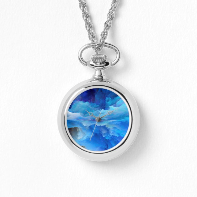 Reloj De Pulsera La colección de arte en la nube de SlipperyJoe es  (Anverso)