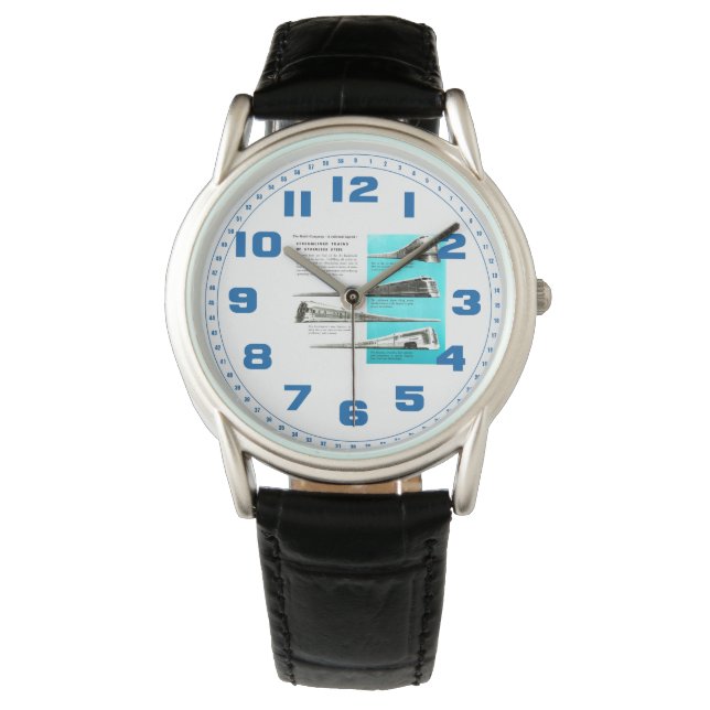 Reloj De Pulsera La Compañía Budd - Una Leyenda Ferroviaria (Anverso)