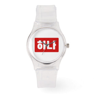 Reloj De Pulsera La coreana número 1 uno 하 나 【Hana Hangul