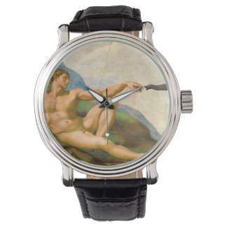 Reloj De Pulsera La Creación De La Parodia De Adam