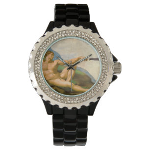 Reloj De Pulsera La Creación De La Parodia De Adam