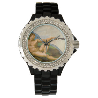 Reloj De Pulsera La Creación De La Parodia De Adam