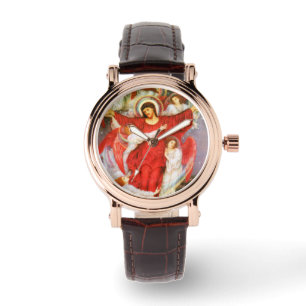 Reloj De Pulsera La Cruz Roja (Crucifixión de Jesucristo)