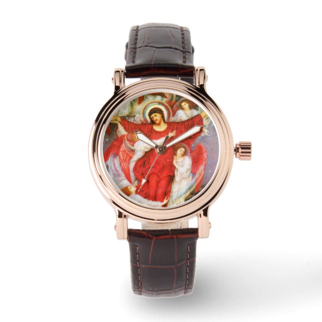 Reloj De Pulsera La Cruz Roja (Crucifixión de Jesucristo) (Anverso)