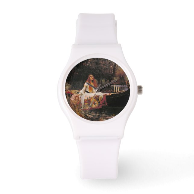 Reloj De Pulsera La dama de Shalott (Belleza medieval) (Anverso)