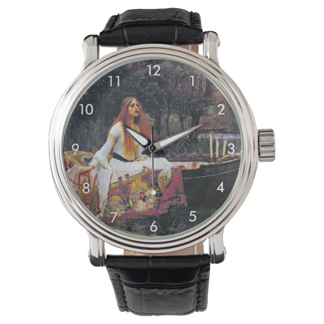 Reloj De Pulsera La dama de Shalott, John William Waterhouse (Anverso)