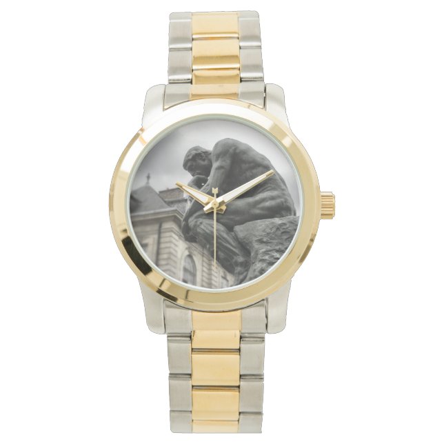 Reloj De Pulsera La escultura de Rodin en París (Anverso)