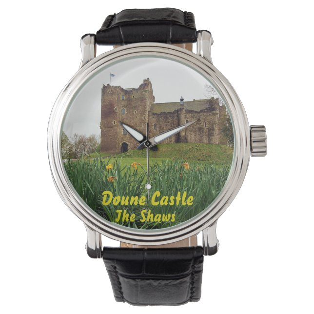 Reloj De Pulsera La familia de ancianos del castillo escocés de Dou (Anverso)