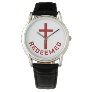 Reloj De Pulsera La fe cristiana redimió la Cruz Roja y el diseño d