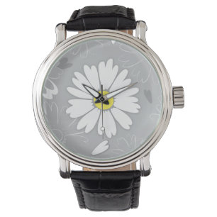 Reloj De Pulsera La flor de margarita de Eilin
