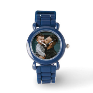 Reloj De Pulsera La fotografía moderna de la familia de Personaliz