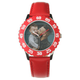 Reloj De Pulsera La fotografía moderna de la familia de Personaliza