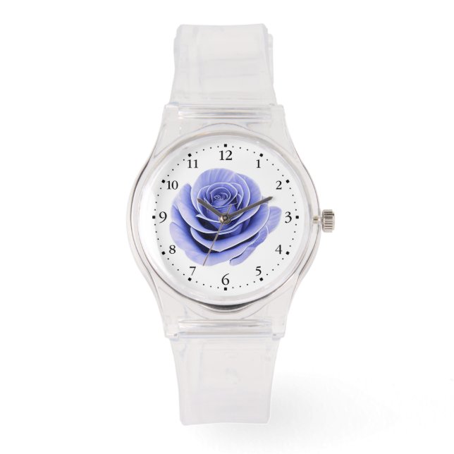 Reloj De Pulsera La frágil belleza de un Rosa (Anverso)