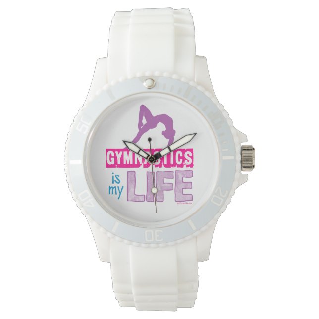 Reloj De Pulsera La gimnasia es mi vida (Anverso)