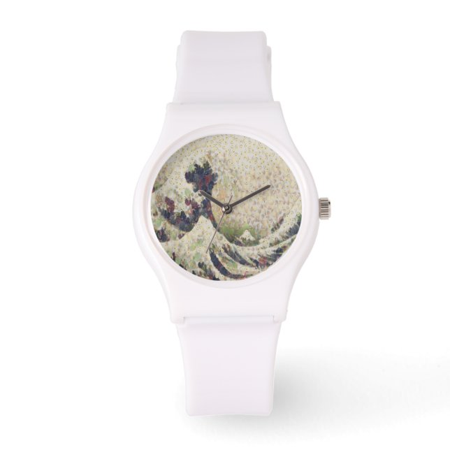 Reloj De Pulsera La Gran Ola De Honeydew Melon Bella Artes Spoof (Anverso)
