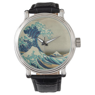 Reloj De Pulsera La gran ola de Kanagawa