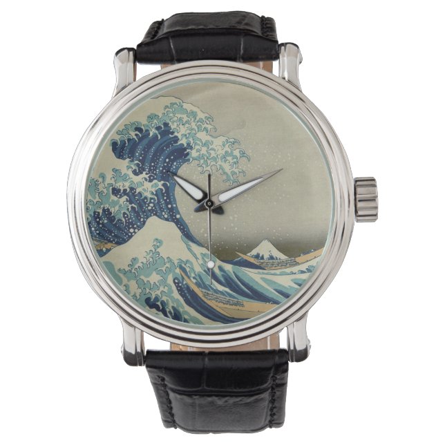 Reloj De Pulsera La gran ola de Kanagawa (Anverso)