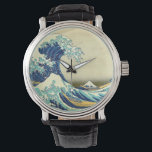 Reloj De Pulsera "La gran ola de Kanagawa"<br><div class="desc">"La gran ola de Kanagawa"</div>