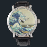 Reloj De Pulsera "La gran ola de Kanagawa"<br><div class="desc">"La gran ola de Kanagawa"</div>