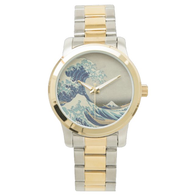 Reloj De Pulsera La gran ola de Kanagawa (Anverso)