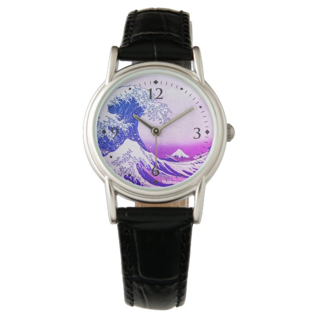 Reloj De Pulsera La gran ola de Kanagawa (Anverso)