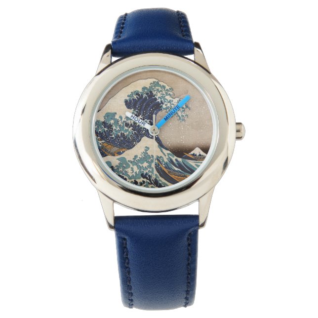 Reloj De Pulsera La gran ola de Kanagawa (Anverso)