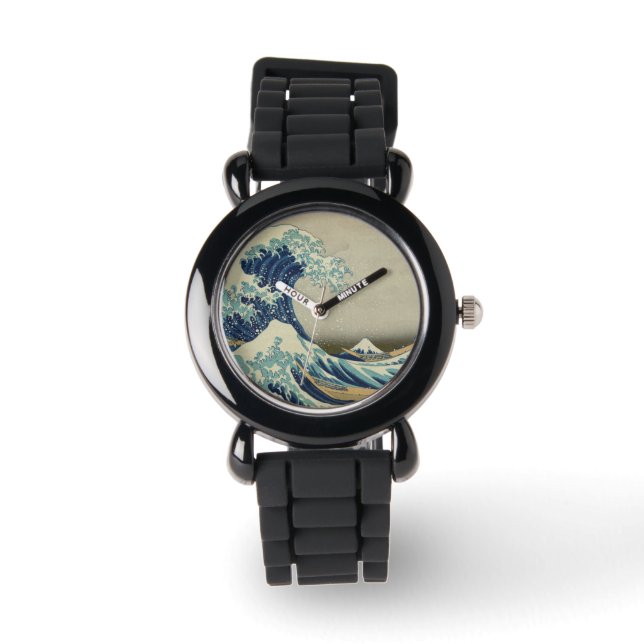 Reloj De Pulsera La gran ola de Kanagawa (Anverso)