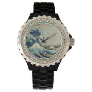 Reloj De Pulsera La gran onda de Kanagawa