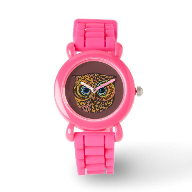 Reloj De Pulsera la hora del búho (Anverso)