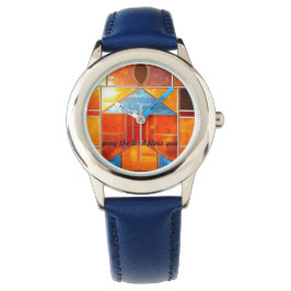 Reloj De Pulsera La luz mágica fluye desde las ventanas de la Igles