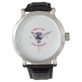 Reloj De Pulsera La mejor aeromoza del mundo