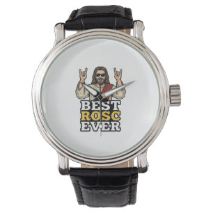 Reloj De Pulsera La Mejor Camiseta Religiosa de Mano de Rock Vintag