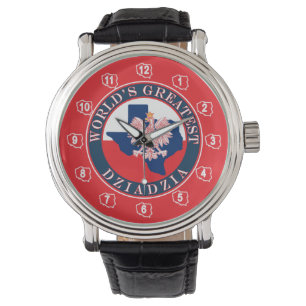 Reloj De Pulsera La mejor Dziadzia del mundo