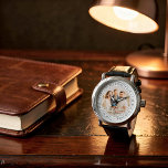 Reloj De Pulsera La mejor foto clásica del padre de la historia<br><div class="desc">Este diseño simple y clásico está compuesto por tipografía de la síspera y agrega una foto personalizado. "El mejor papá jamás" gira en torno a la foto de tu padre, padre, papá, etc.</div>