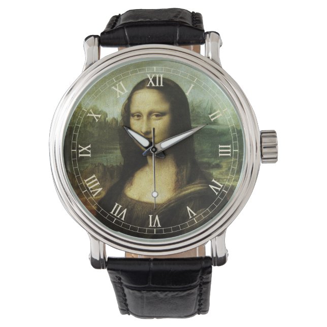 Reloj De Pulsera La Mona Lisa de Leonardo da Vinci (Anverso)