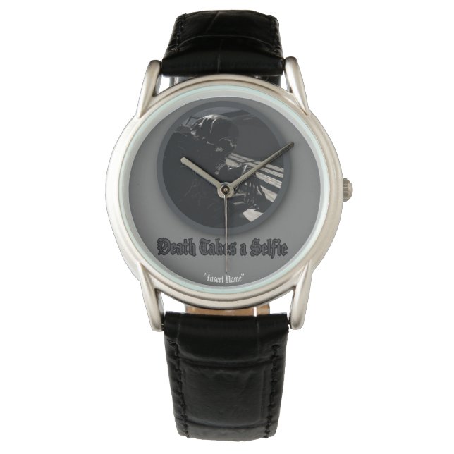 Reloj De Pulsera La muerte se toma un selfie (Anverso)