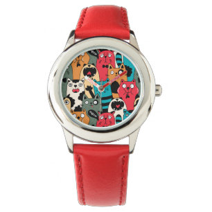 Reloj De Pulsera La multitud de gatos