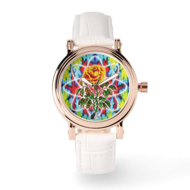 Reloj De Pulsera La muñeca de Rad Rad Rosa (Anverso)