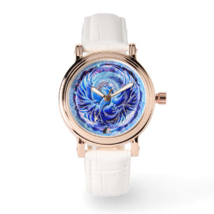 Reloj De Pulsera La muñeca femenina de Blue Phoenix