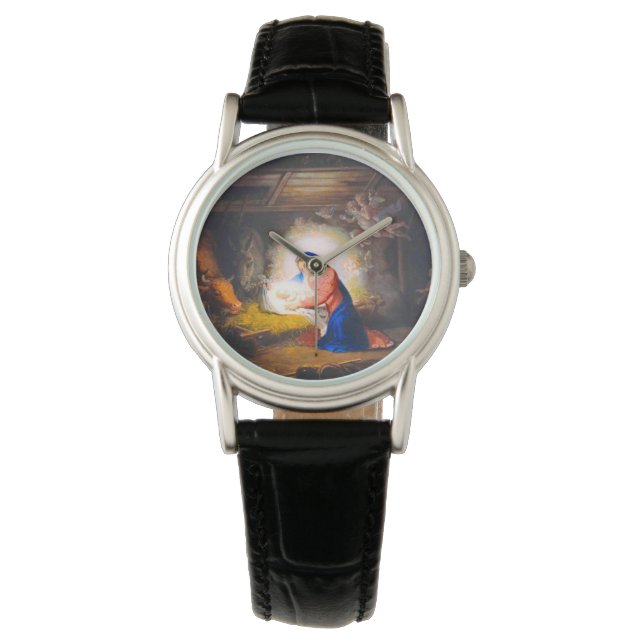 Reloj De Pulsera La Natividad de Cristo (Anverso)